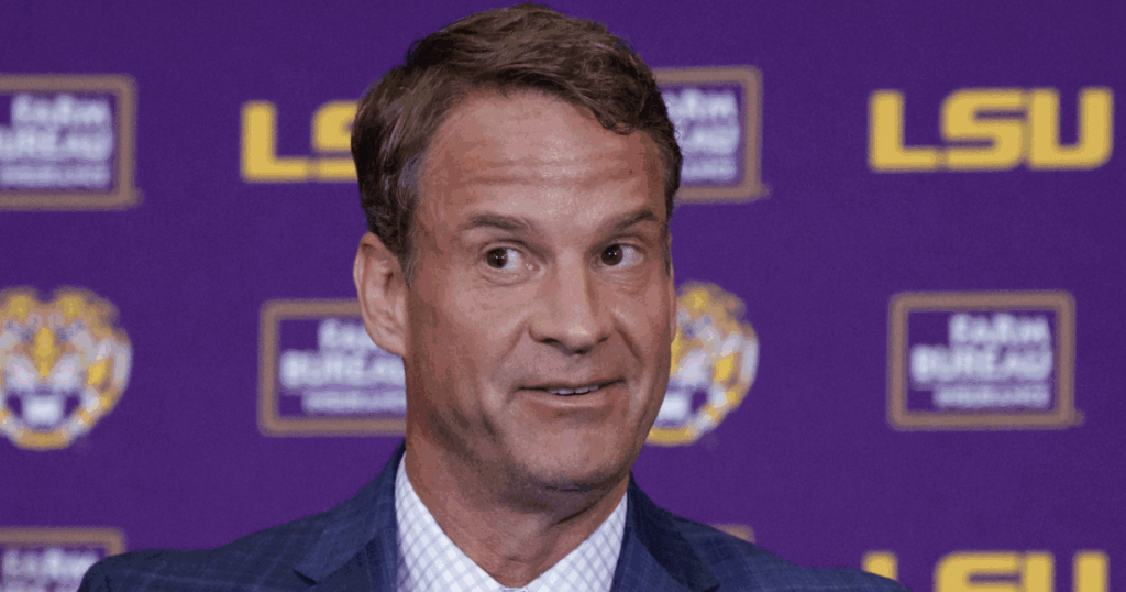 LSU head coach Lane Kiffin's staff is (nearly) in place (© Matthew Hinton-Imagn Images)